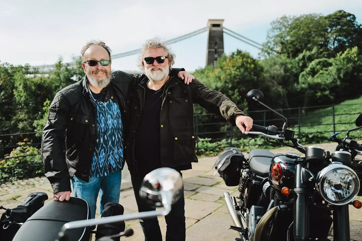 The Hairy Bikers.