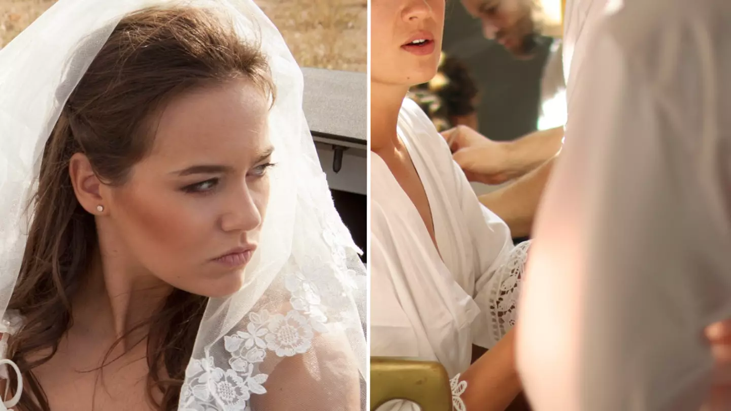 Bride left fuming at sister's choice of dress as people slam her for being ‘trashy’