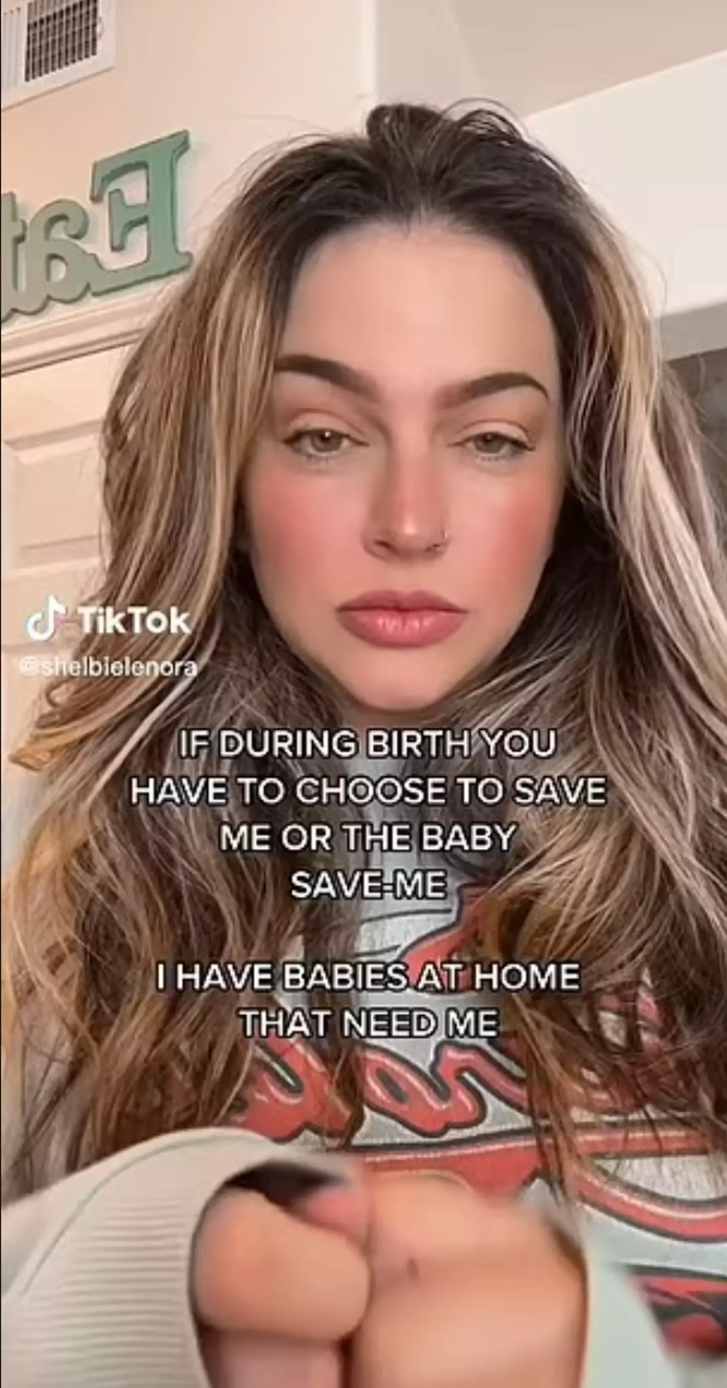Shelbie's opinion divided TikTok.