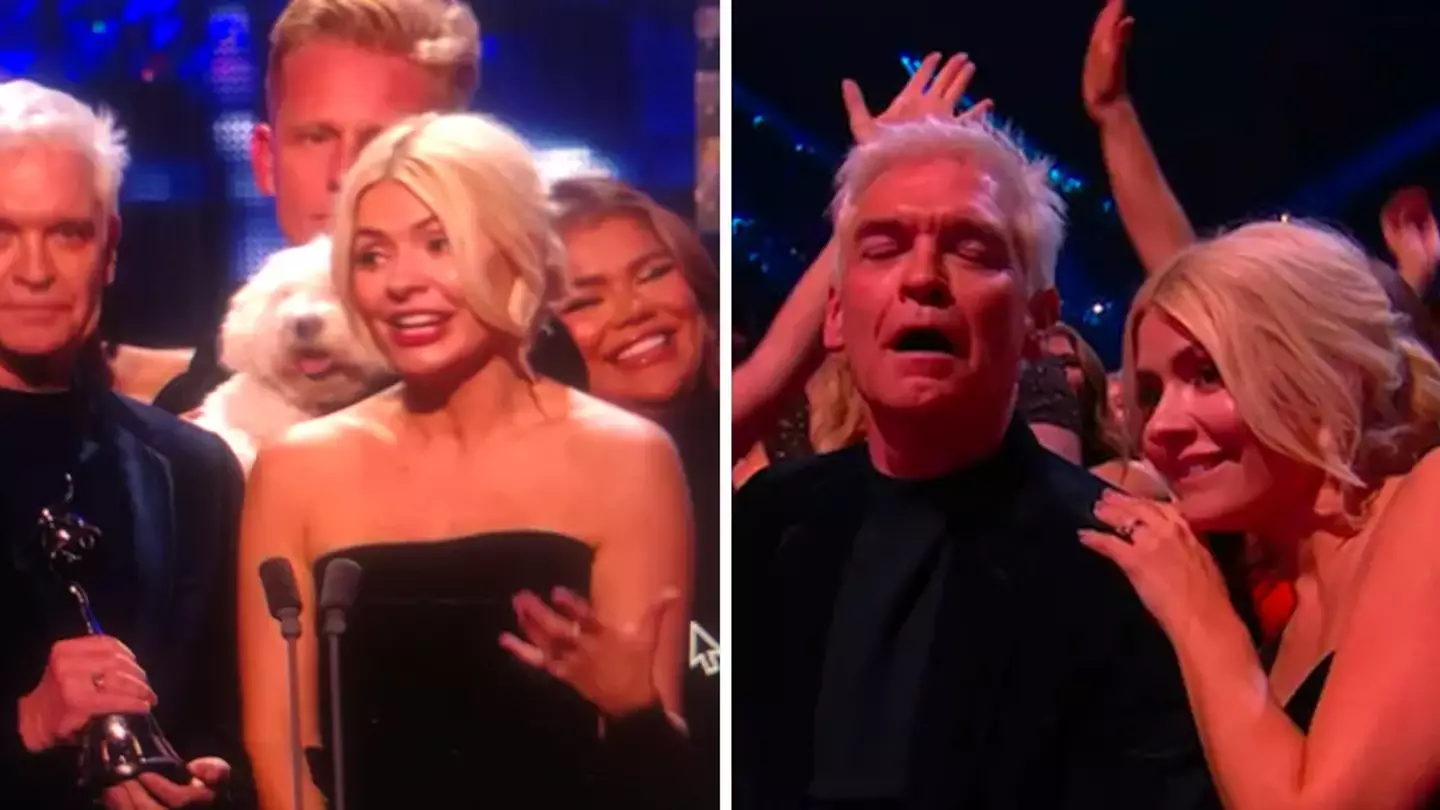 Holly Willoughby and Philip Schofield booed as they win Best Daytime show at NTAs