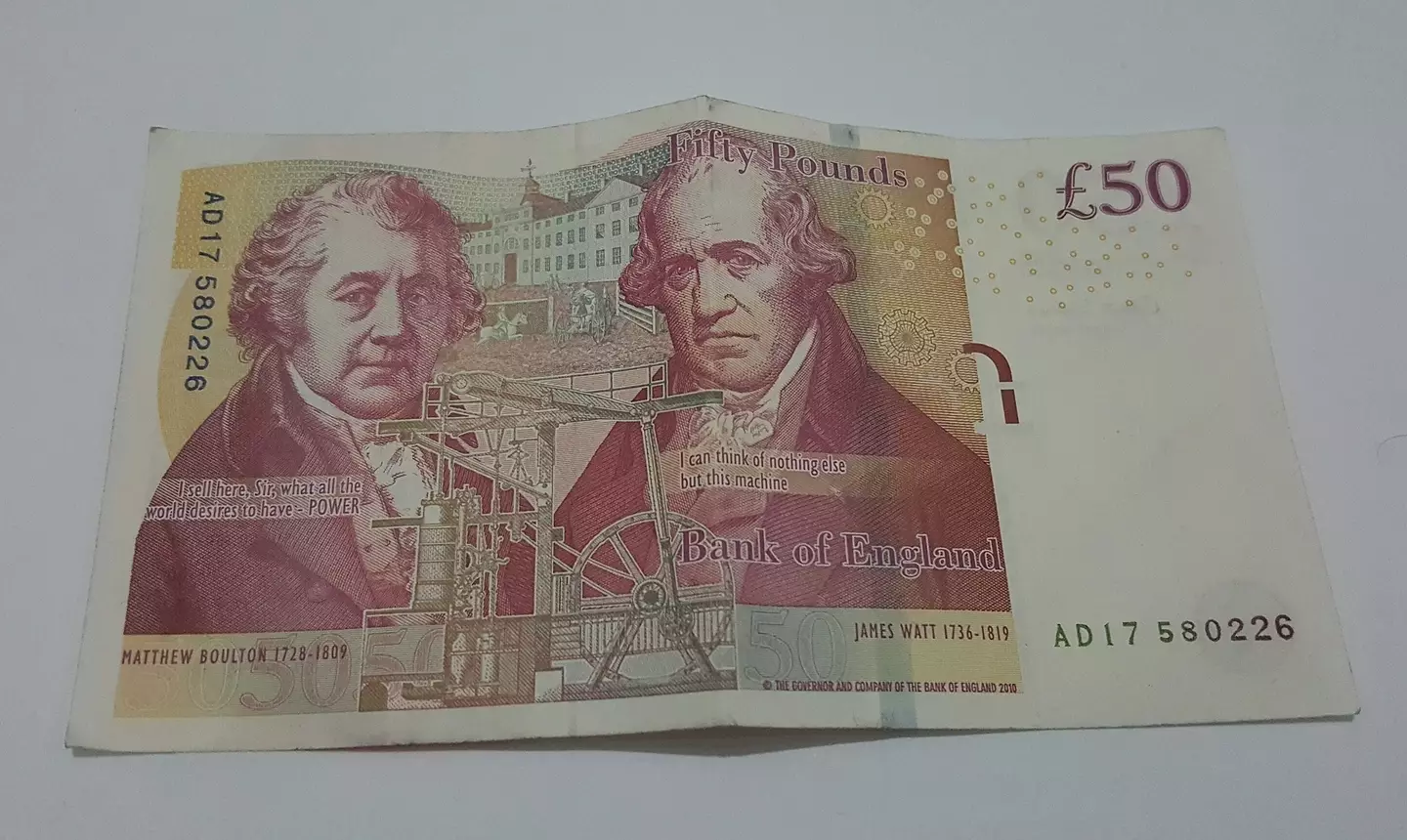 Paper £50 notes are set to be replaced by the end of September.