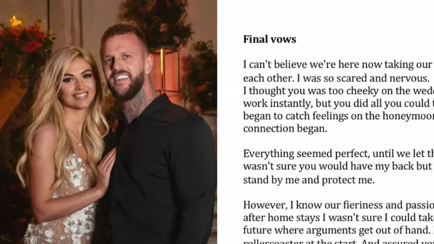MAFS UK’s Sacha reveals final vows in full as she makes emotional sign language admission following drama with Ross