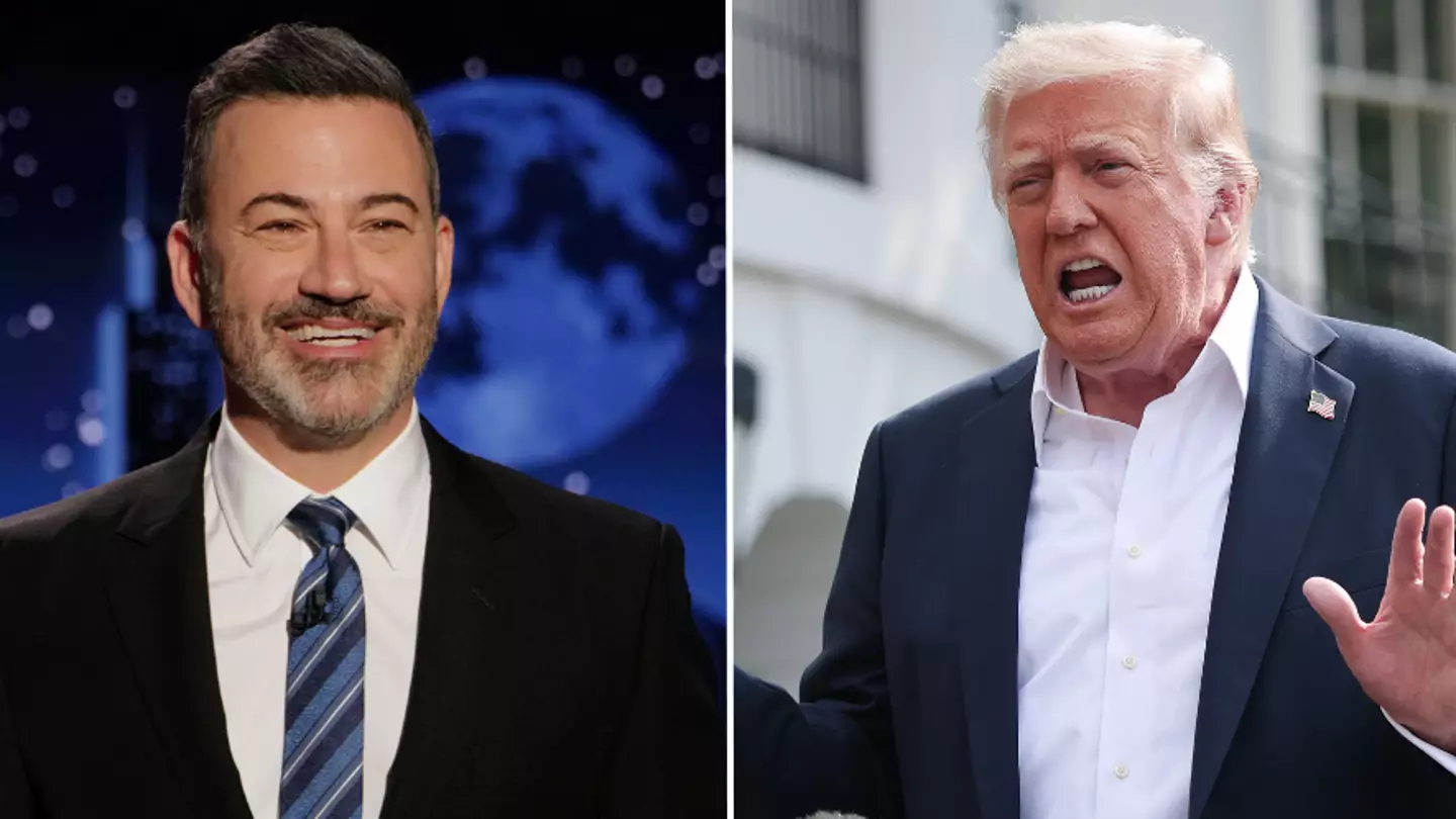 Jimmy Kimmel has scathing response after Trump makes threat to him amid Stephen Colbert’s show being cancelled
