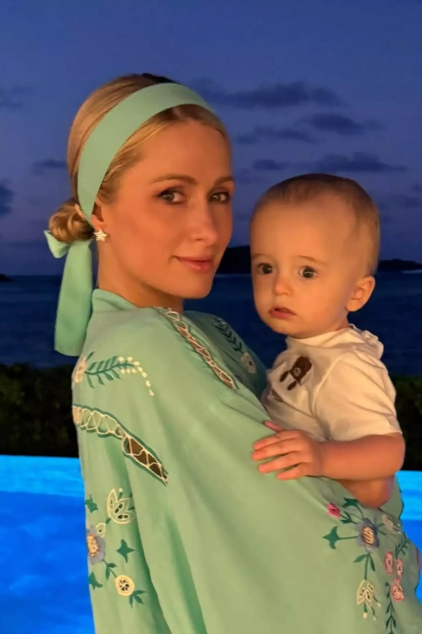 Paris Hilton has confirmed she watched her home 'burn to the ground' live on TV (Instagram/parishilton)