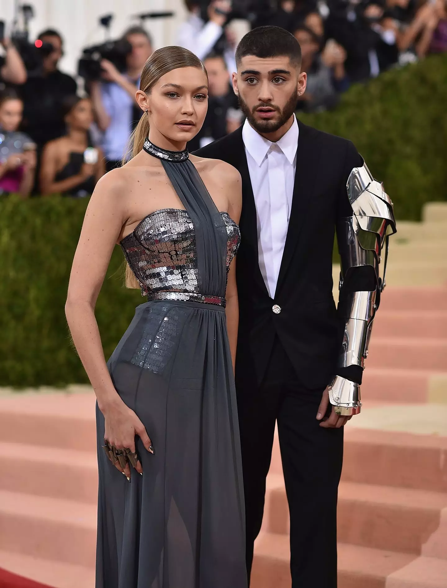 Zayn and Gigi dated on-and-off for almost six years and share a daughter together (Dimitrios Kambouris/Getty Images)