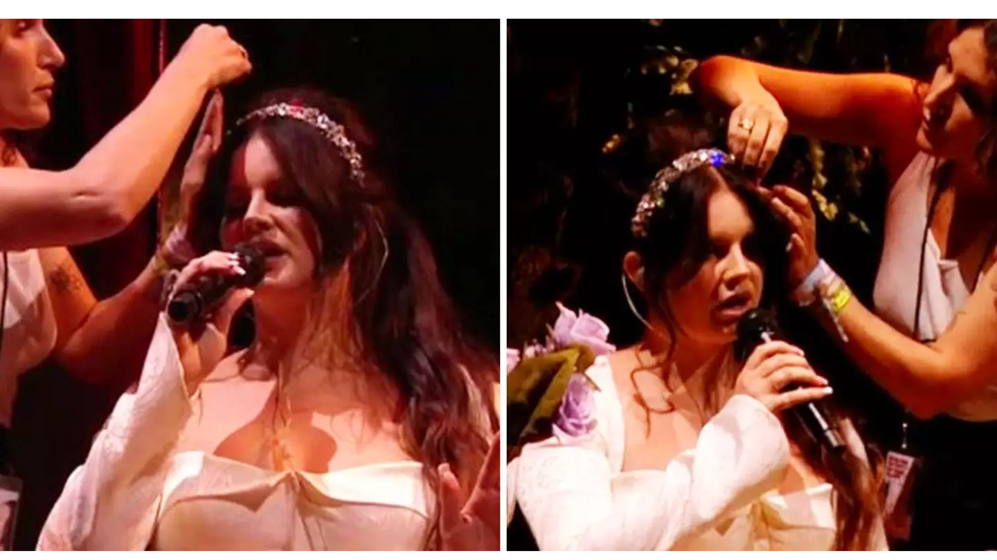 Lana Del Rey has her mic cut off at Glastonbury after showing up late to her set