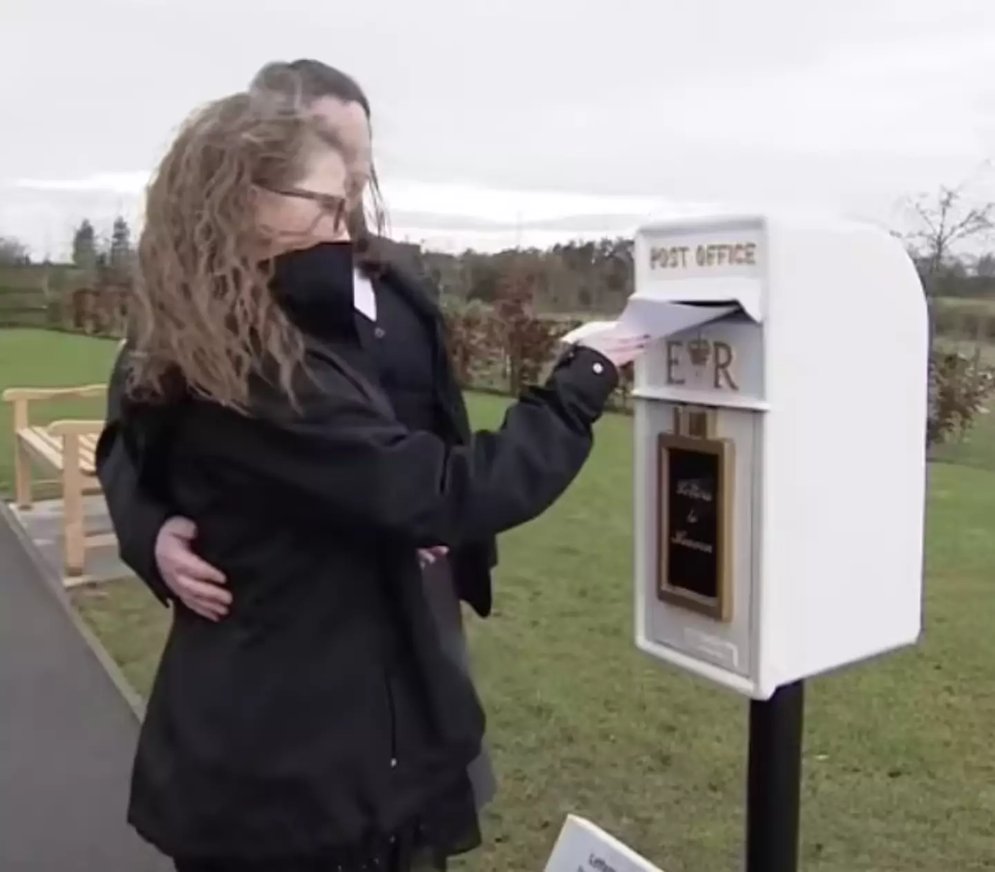 Matilda Handy wanted to send letters to her late grandparents.