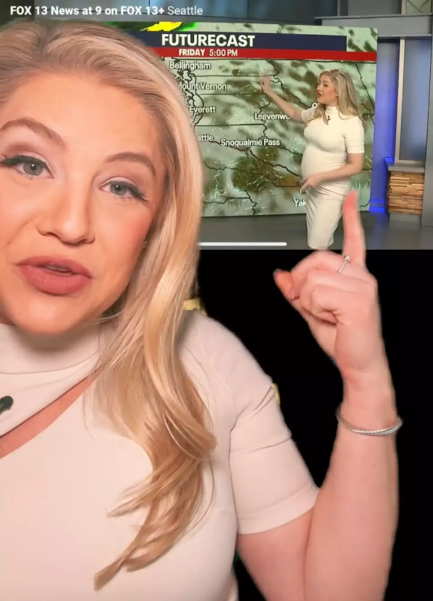 Anderson revealed what she'd been wearing when she received her hateful email (TikTok/callmemetclaire)