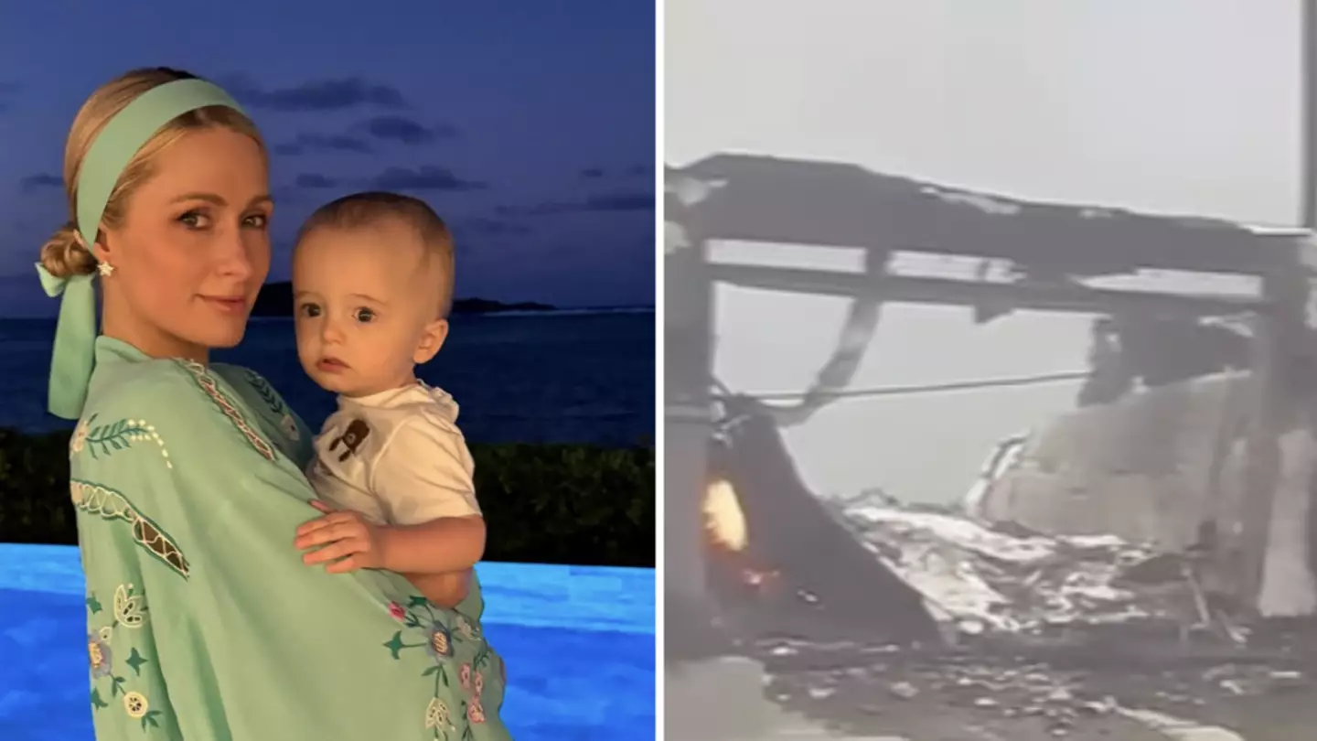 ‘Heartbroken’ Paris Hilton issues statement as she’s forced to watch own home burn down in LA wildfires live on TV