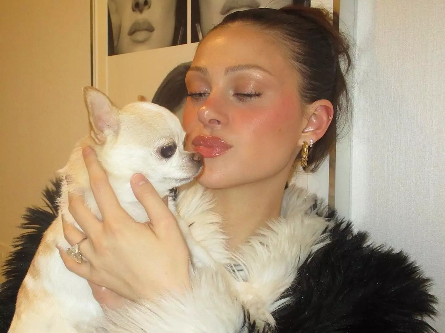 Nicola announced Nala's death last month. (Instagram/@nicolaannepeltzbeckham)