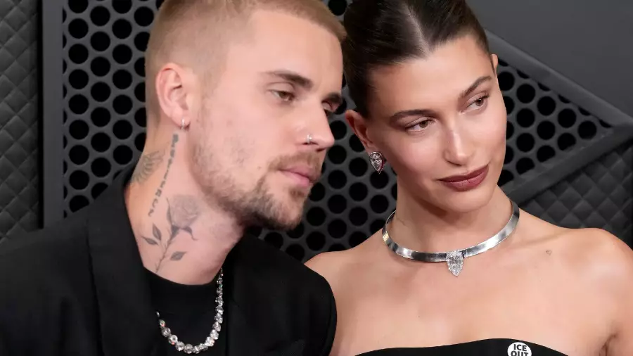 Justin Bieber's 'blunt' three-word comment to wife Hailey on Grammys red carpet revealed by lip reader