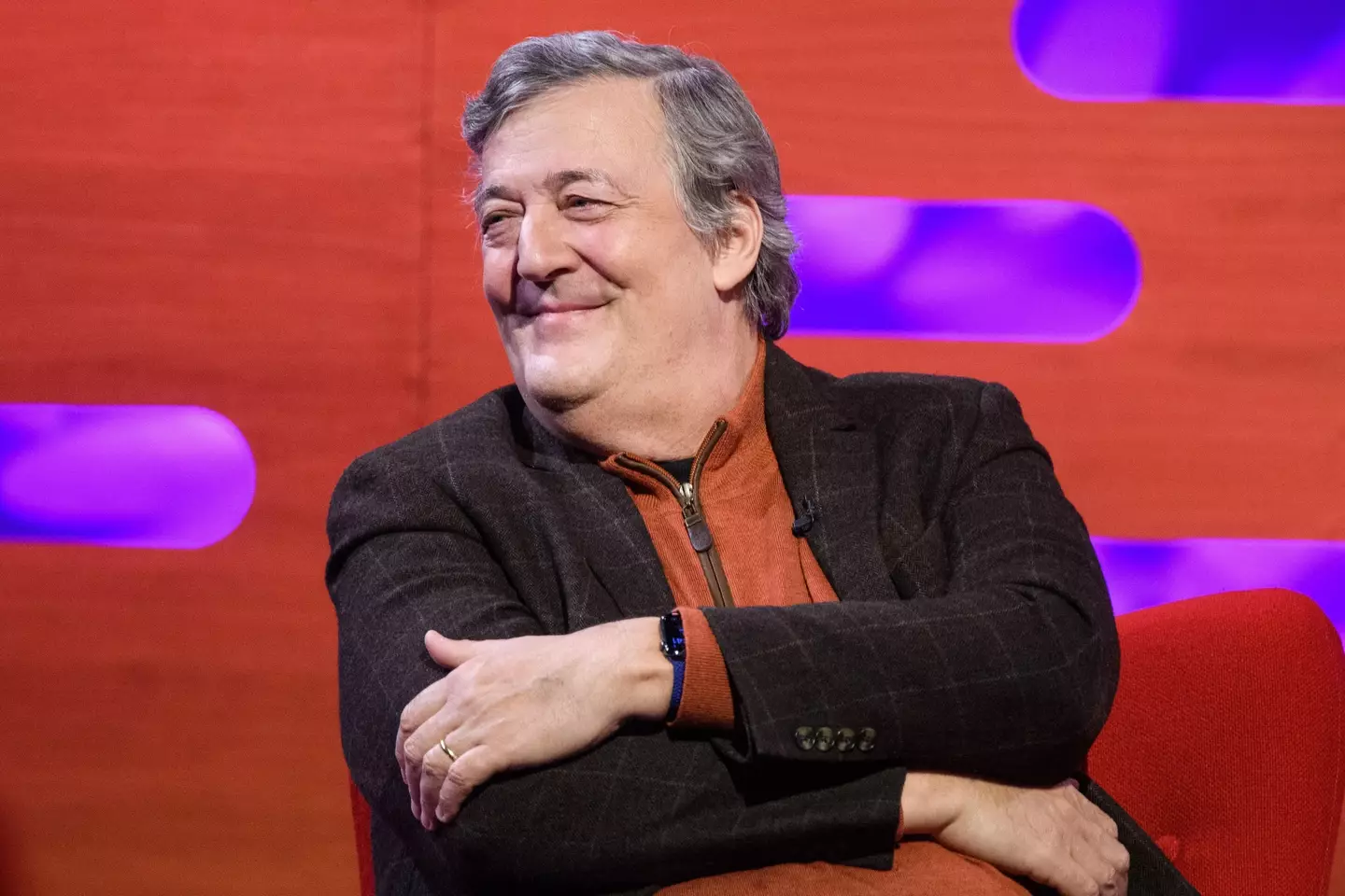 Stephen Fry is part of the Heartstopper cast. (