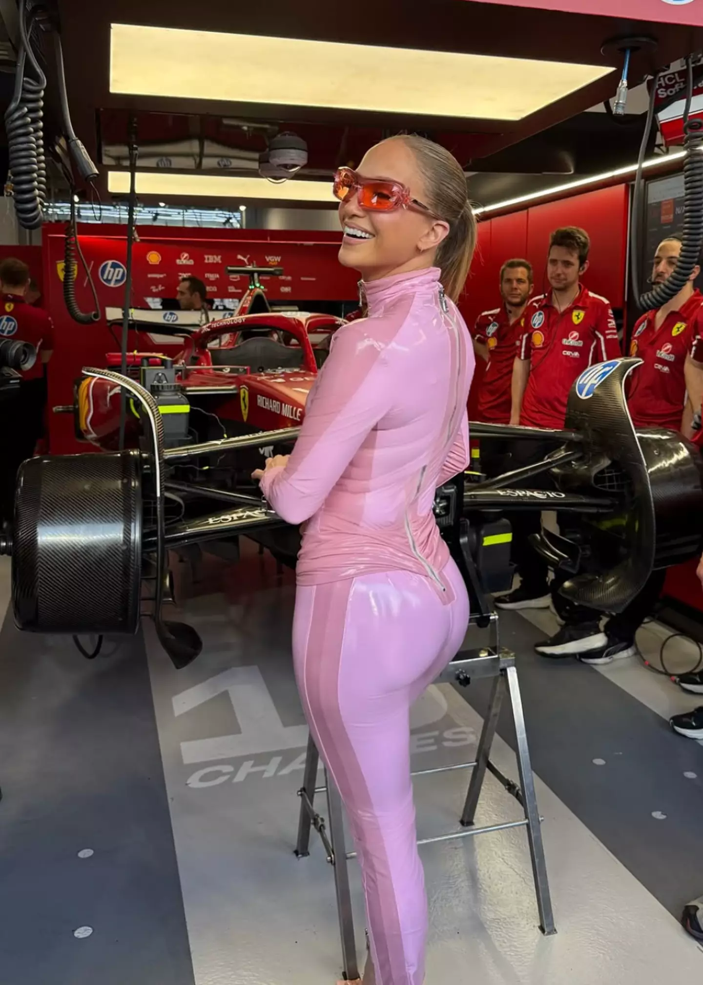 "Looks like a Power Ranger queen" (Instagram/@jlo)