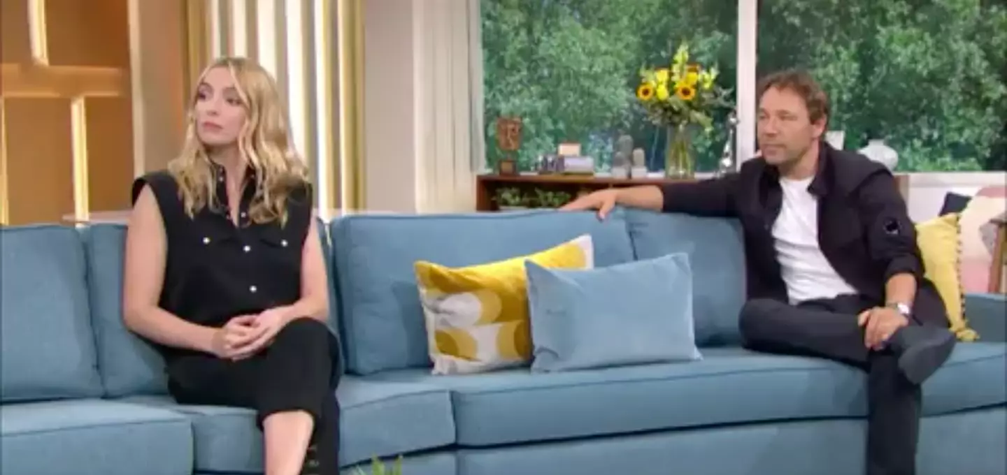 Jodie was joined by her Help co-star Stephen Graham on This Morning (