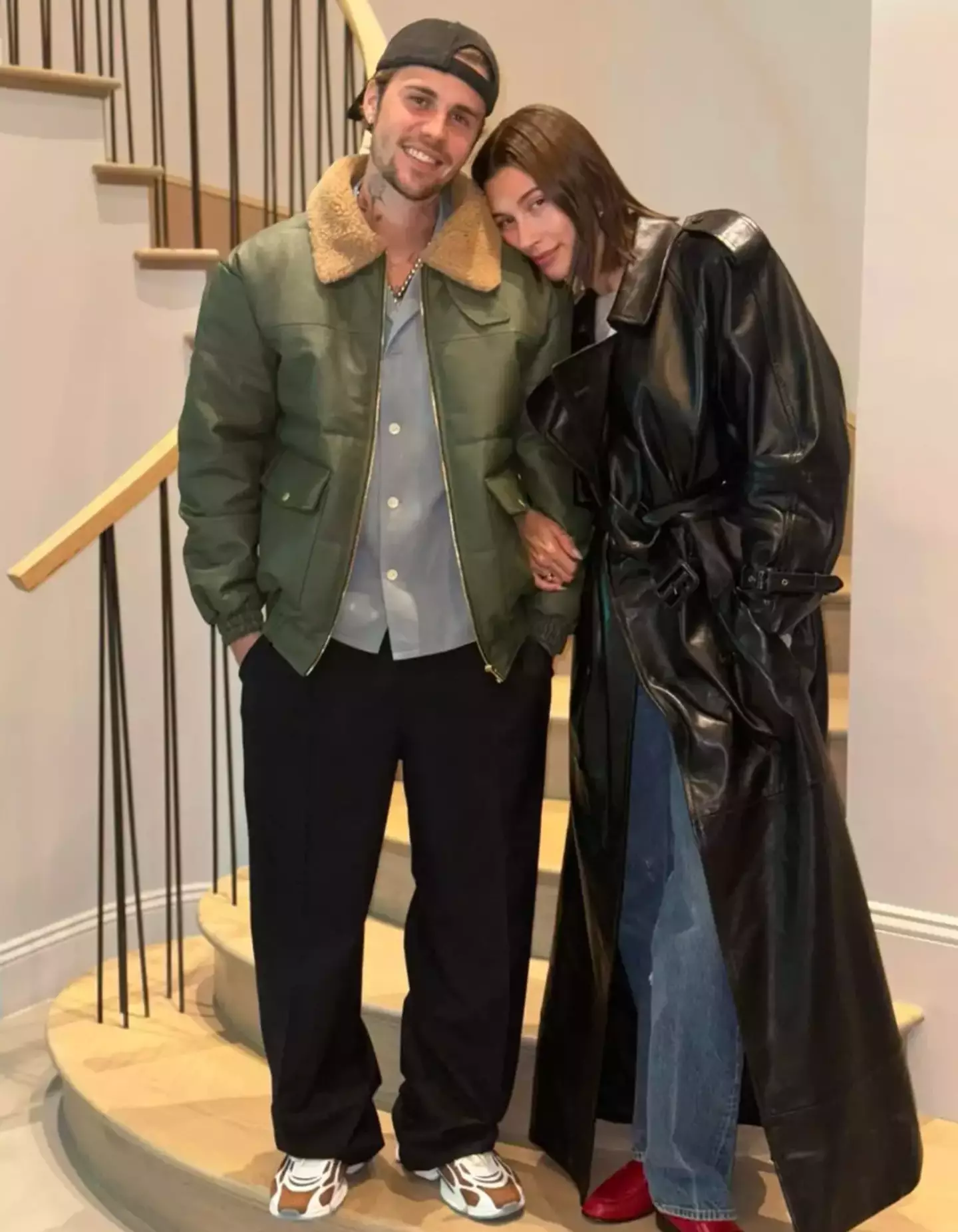 The couple's relationship is often scrutinised by online critics (Instagram/@justinbieber)