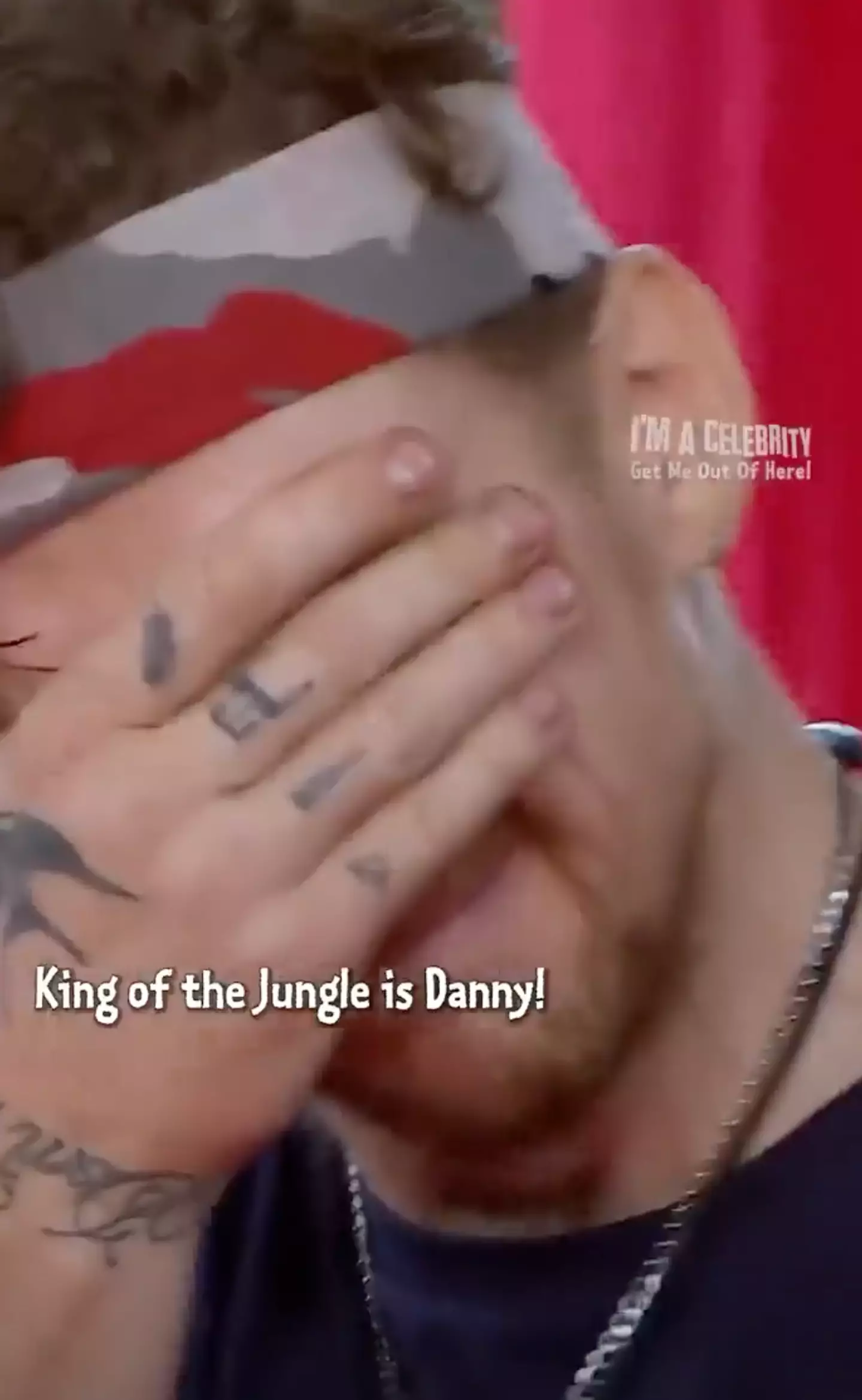 Danny was clearly emotional after winning with a majority 55.21% (ITV)