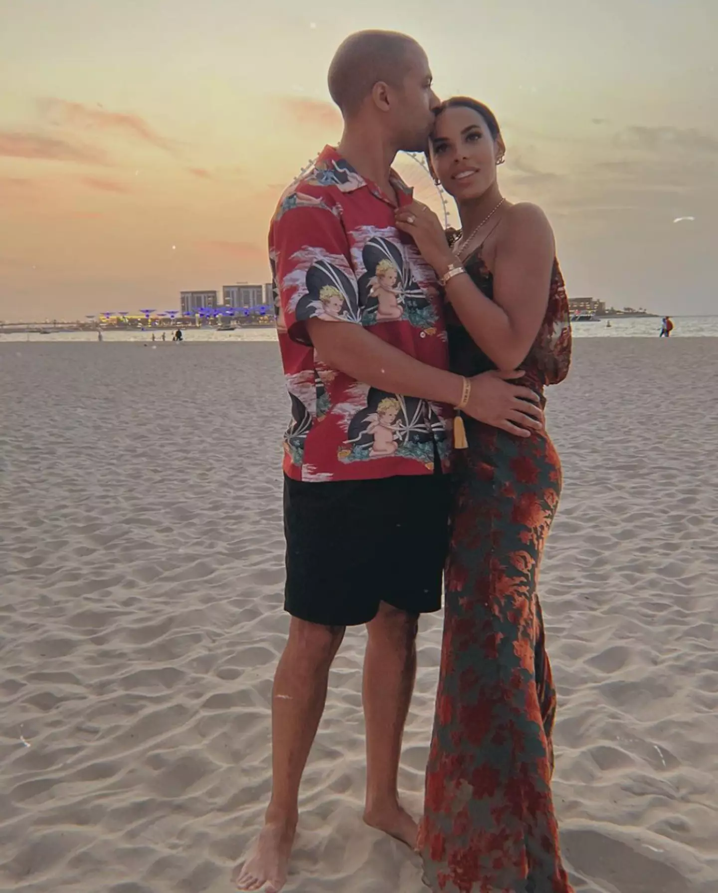 The presenter, her husband Marvin, and their three children spent New Years on a dreamy tropical holiday. (