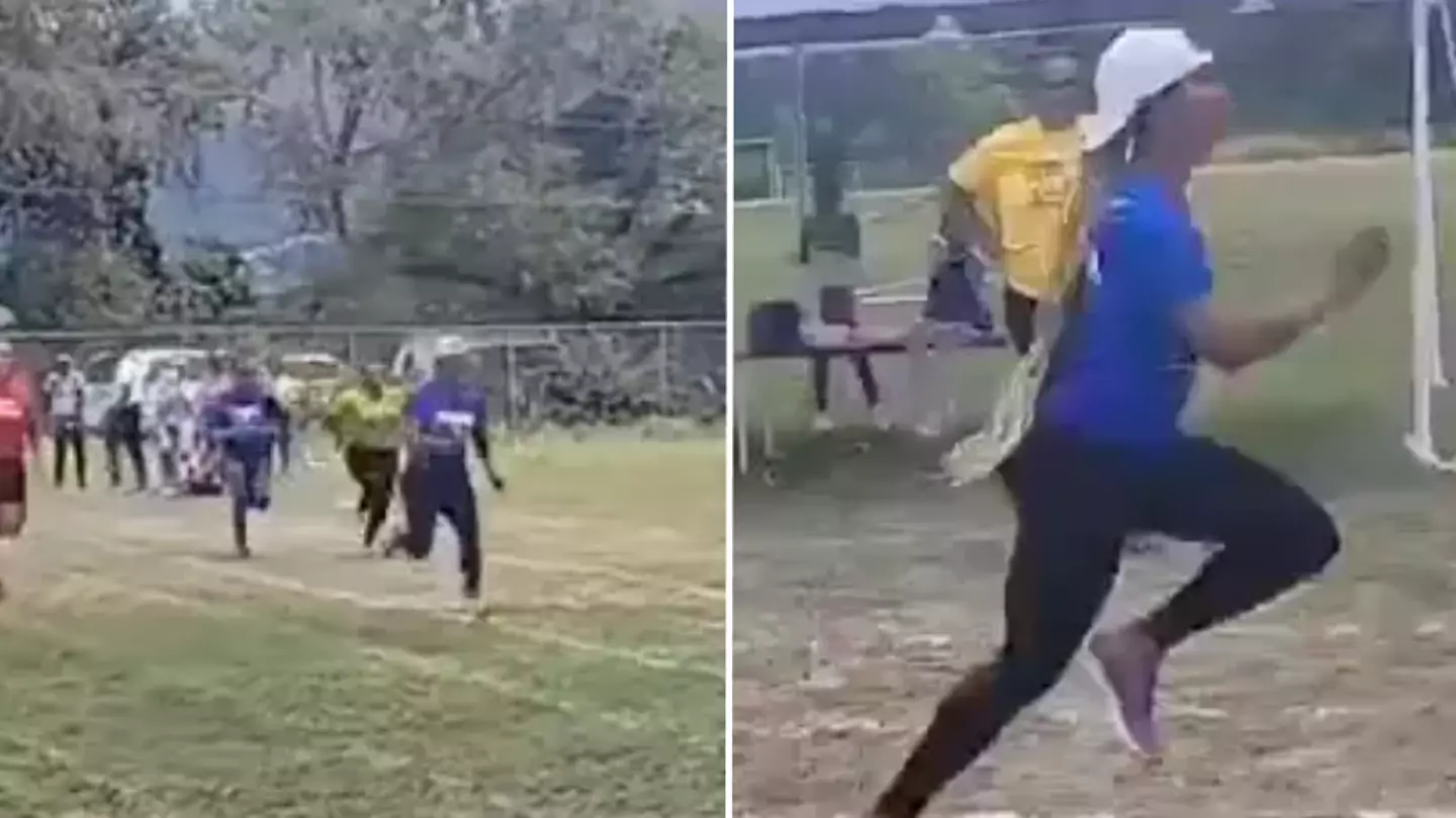 Olympic gold medal champion completely destroys parents in race at son’s sports day