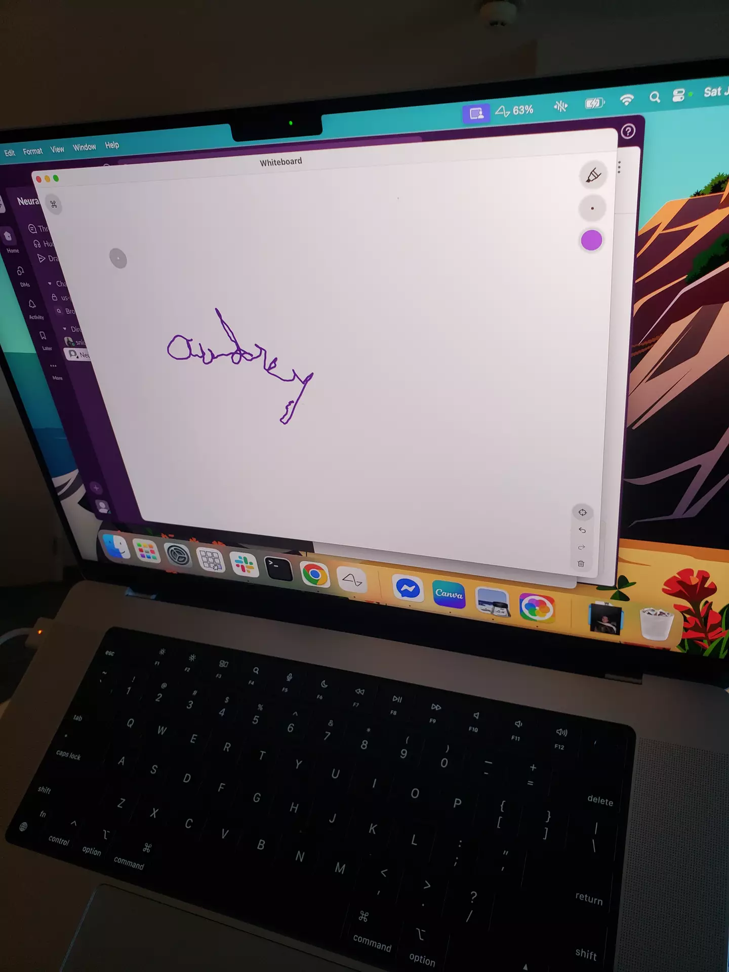 Audrey has been able to write out her name (Twitter/@NeuraNova9)