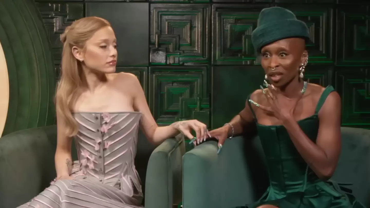 Ariana Grande reveals why Cynthia Erivo and she are so touchy as fans left confused