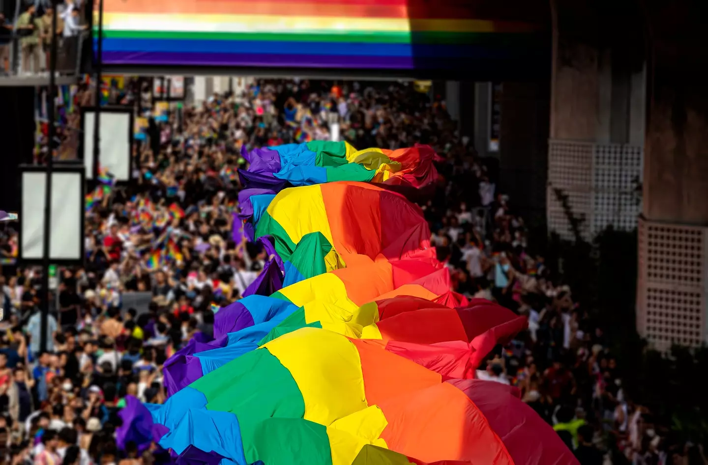 Pride Month is celebrated every June (Getty Stock Image)