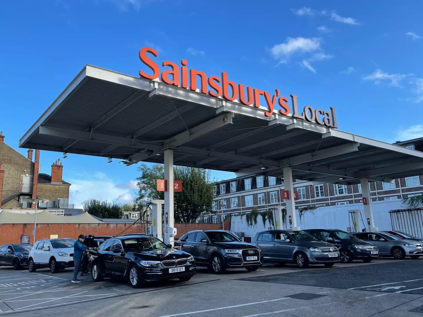 Sainsbury's have been forced to removed a Christmas card from display after it sparked backlash from shoppers.