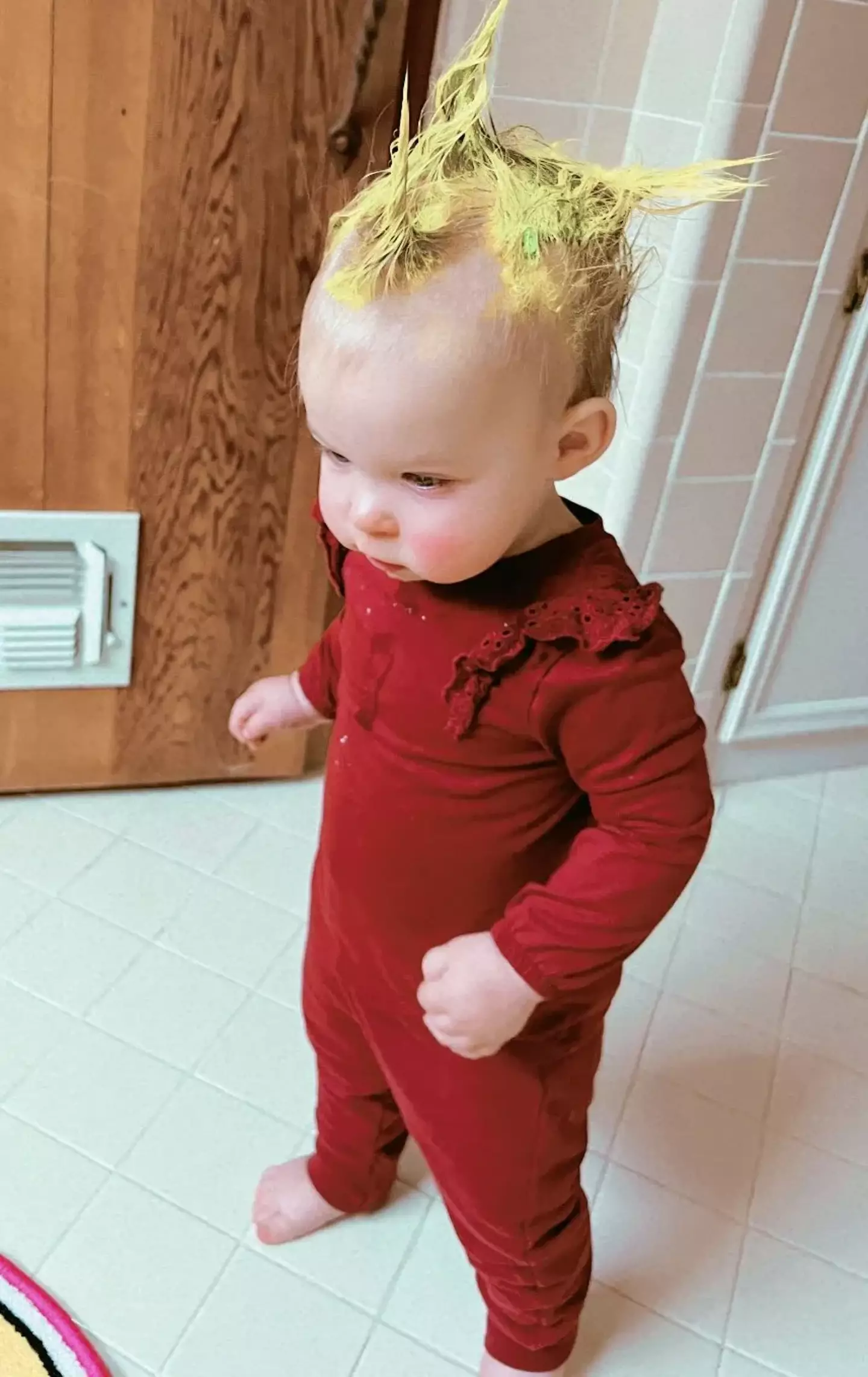 His daughter was born in 2021. (X/@Grimes)