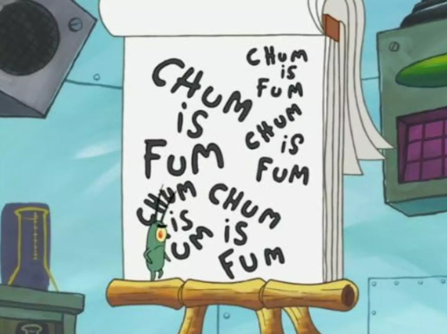 SpongeBob's wife is someone who is also on the show (Nickelodeon)