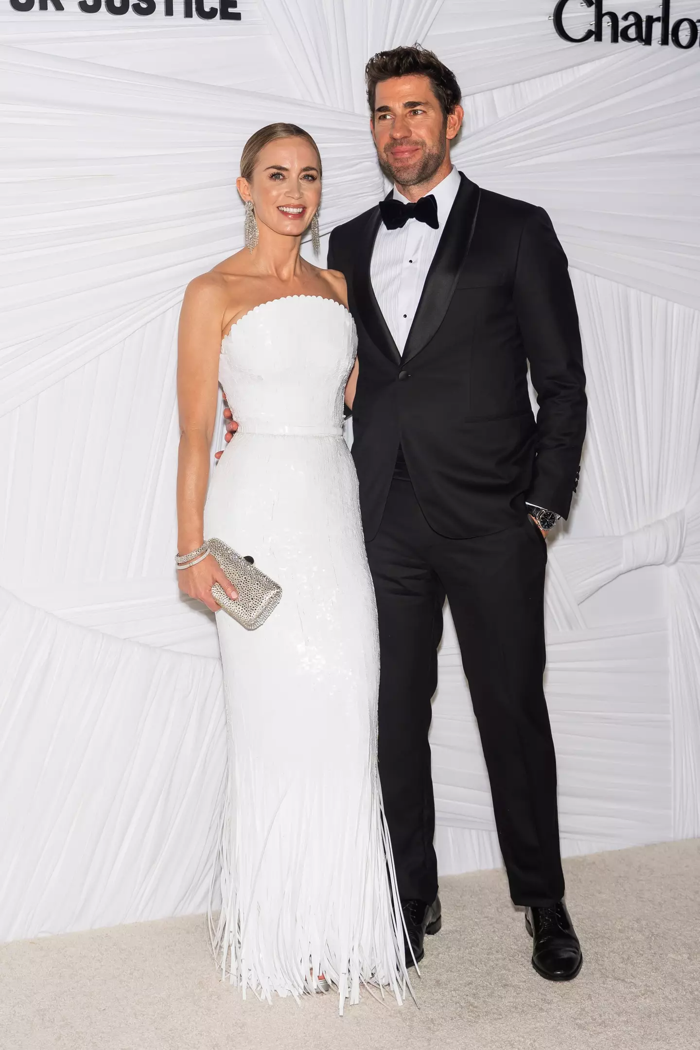 Emily Blunt and John Krasinski first met in 2008 (Gotham/FilmMagic)