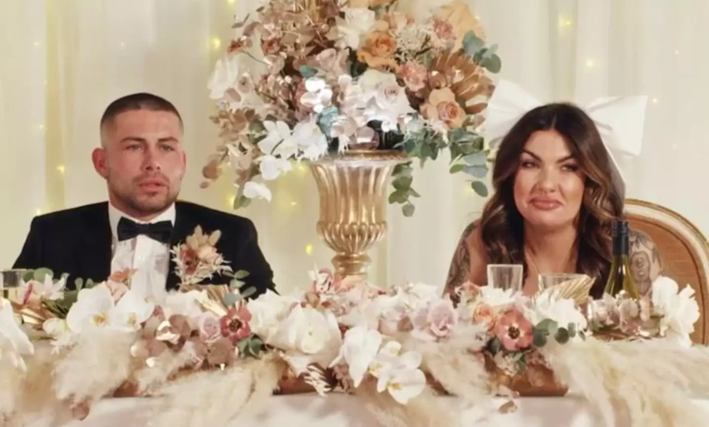 Sionainn and Ryan had a bit of a rocky start (Channel 4)