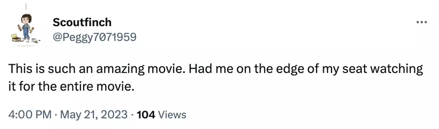 Viewers had physically reactions to the nerve-wracking plot.