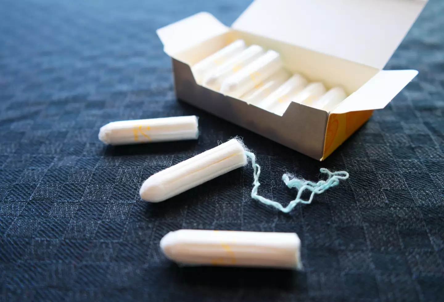 Melanie didn't realise there was a tampon stuck inside her.