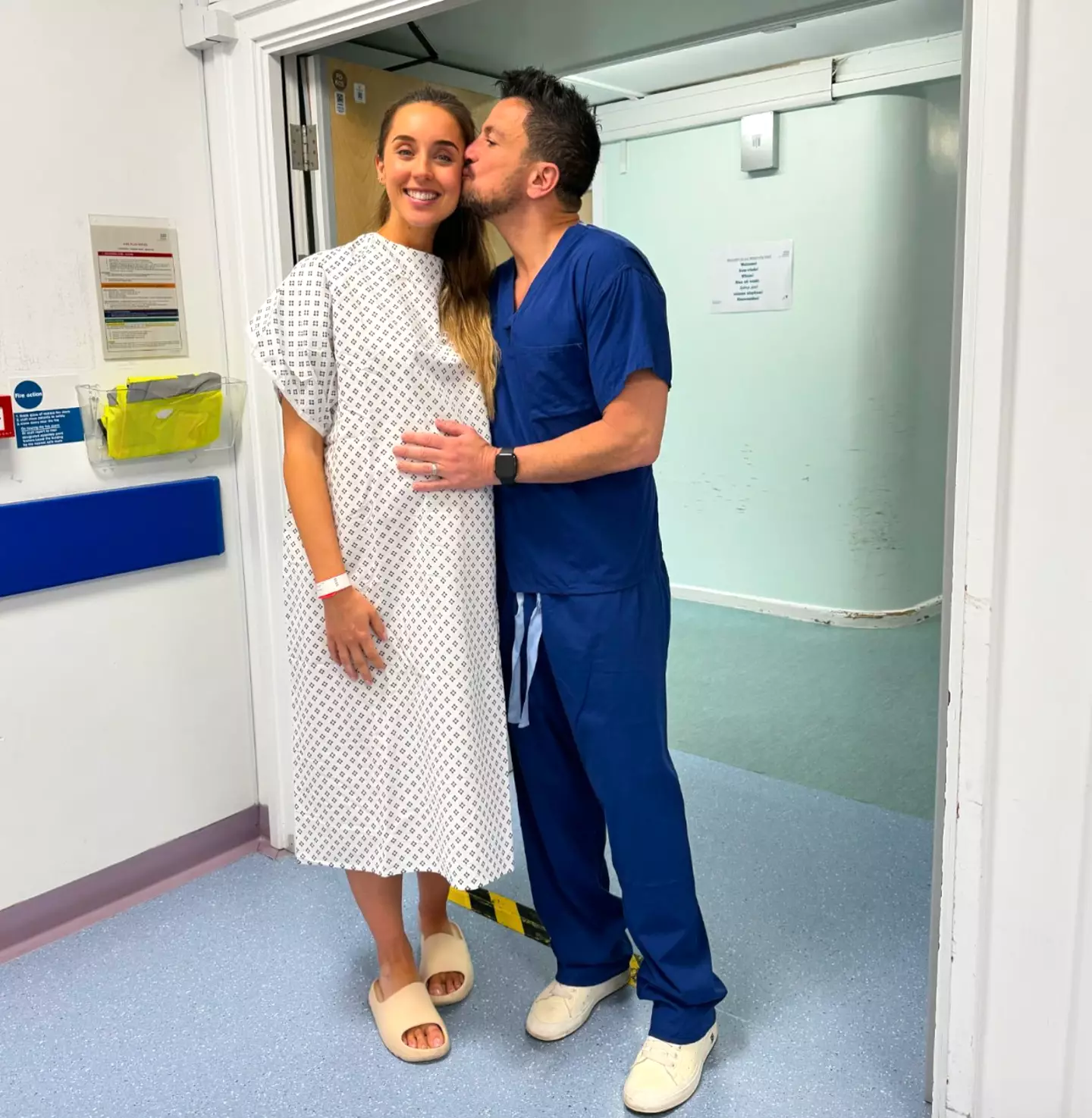 They have just four weeks left to decide a name for their daughter. (Instagram/@peterandre)