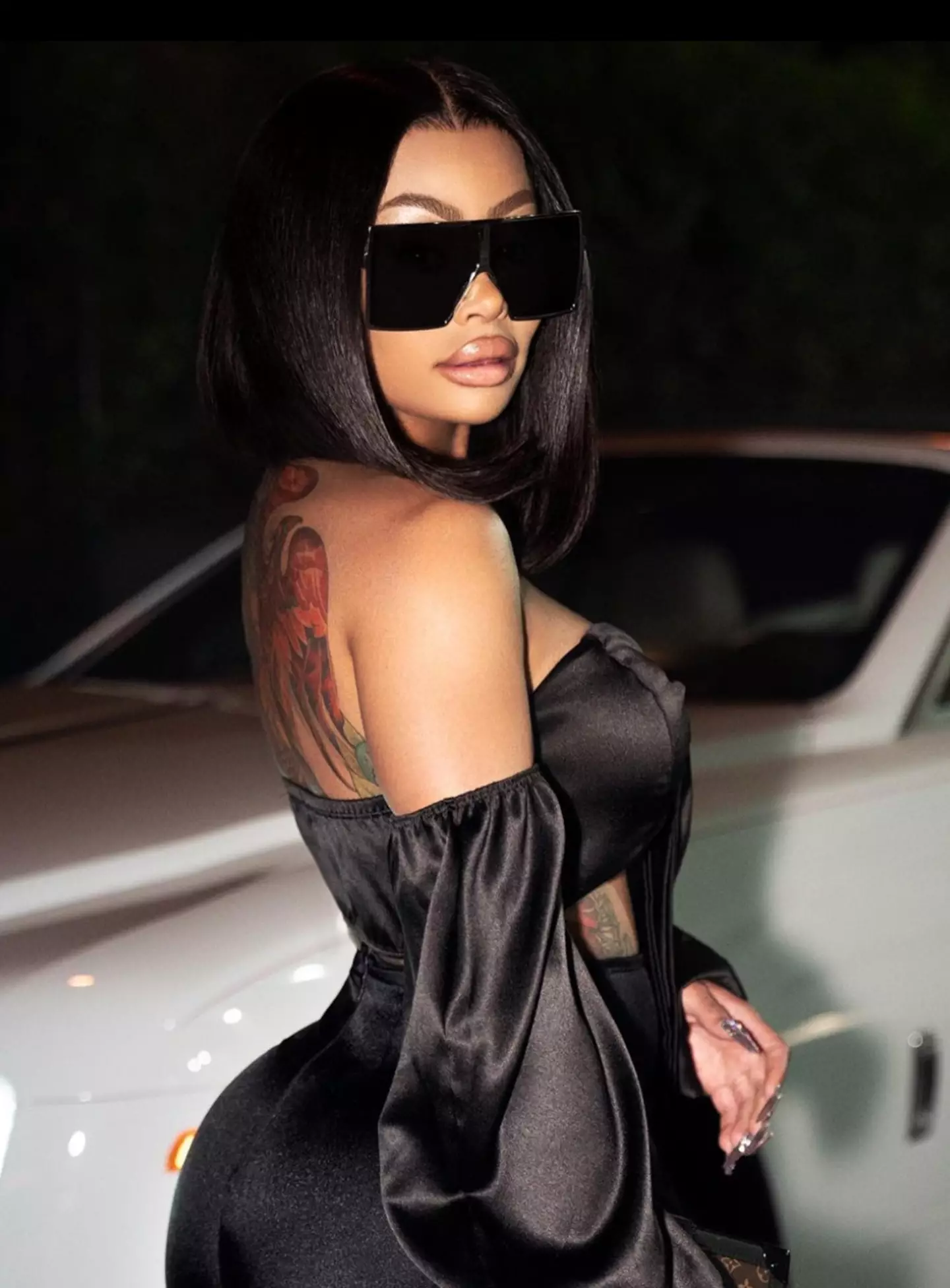 Chyna has had the silicone implants from her behind removed.