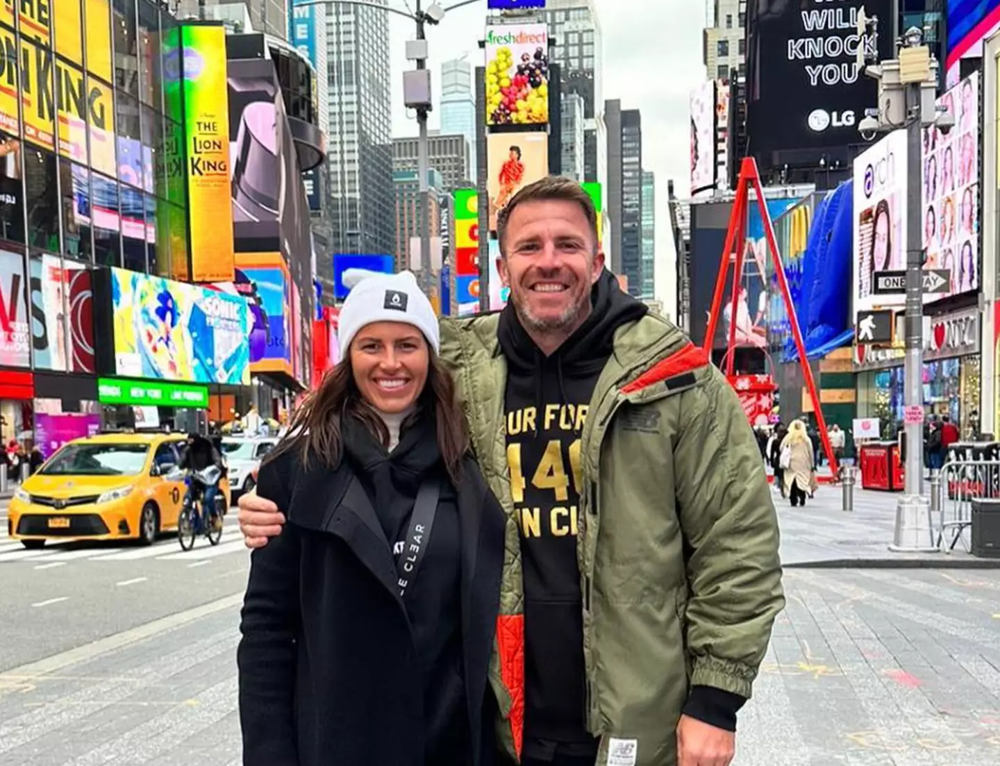 The pair appeared happy in several holiday pictures posted not so long ago.