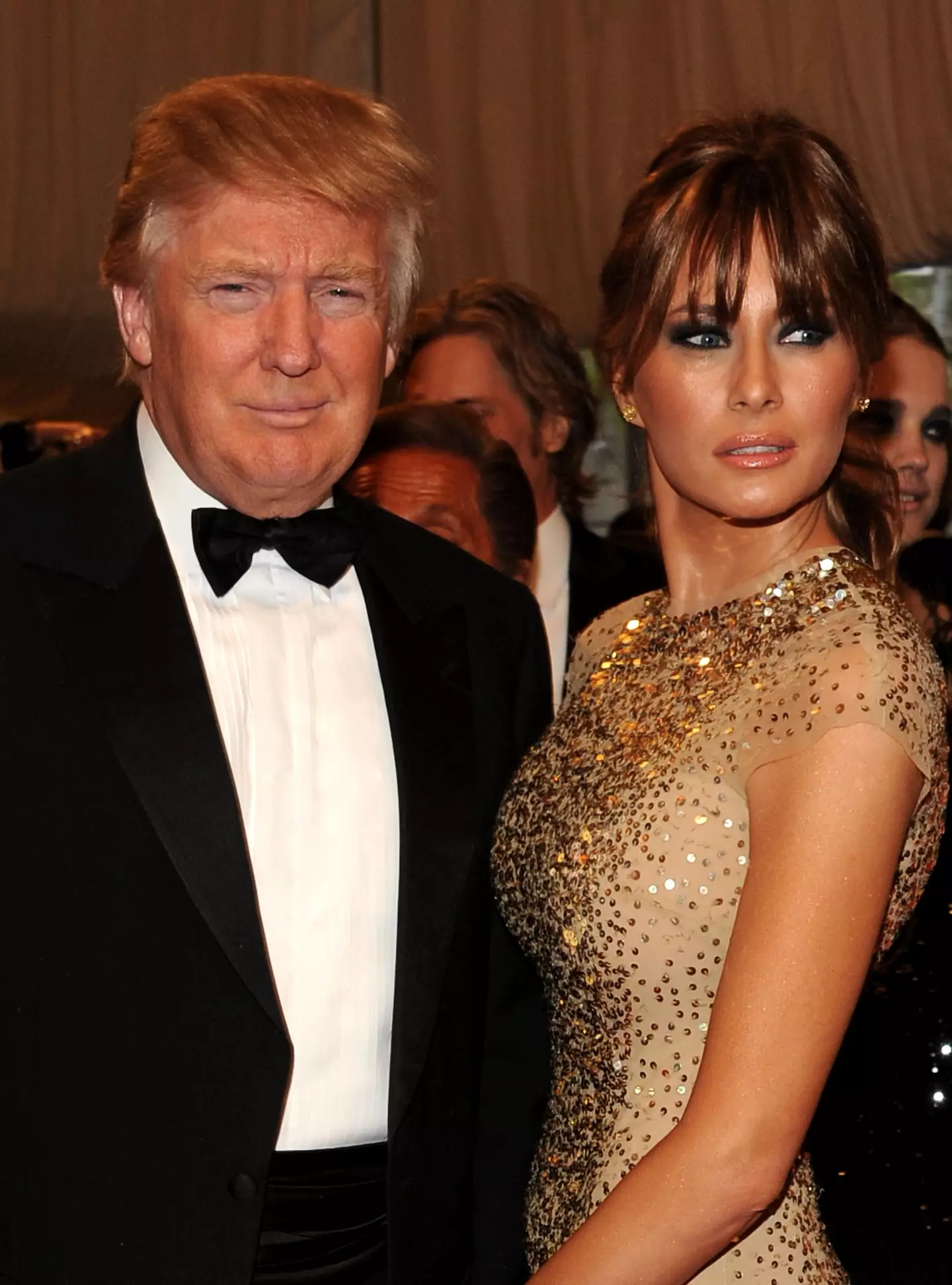 Donald and Melania Trump at the Met Gala in 2011 (Larry Busacca/Getty Images)