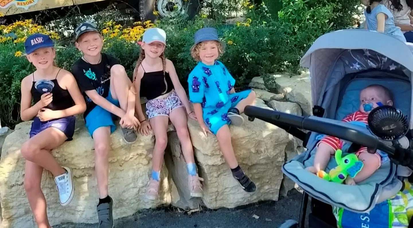 Terry has to buy shoes for her five children.