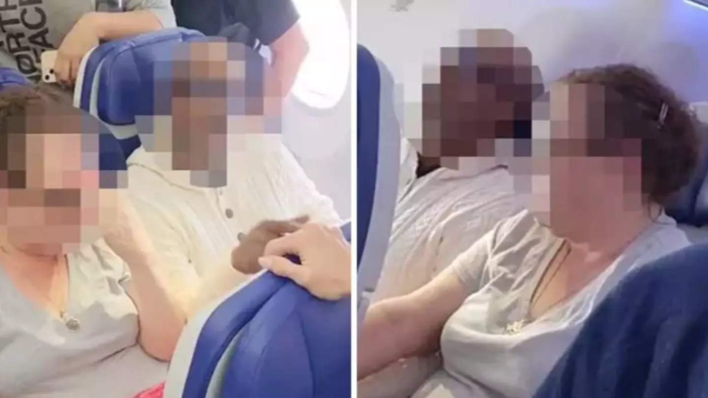 Plane passenger speaks out after man launched furious rant at parents over their crying baby