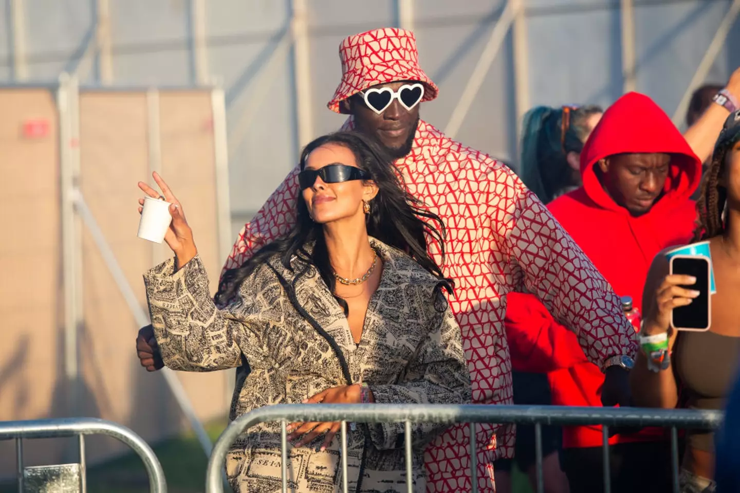 The pair were pictured at Glastonbury back in June (Joseph Okpako/WireImage)