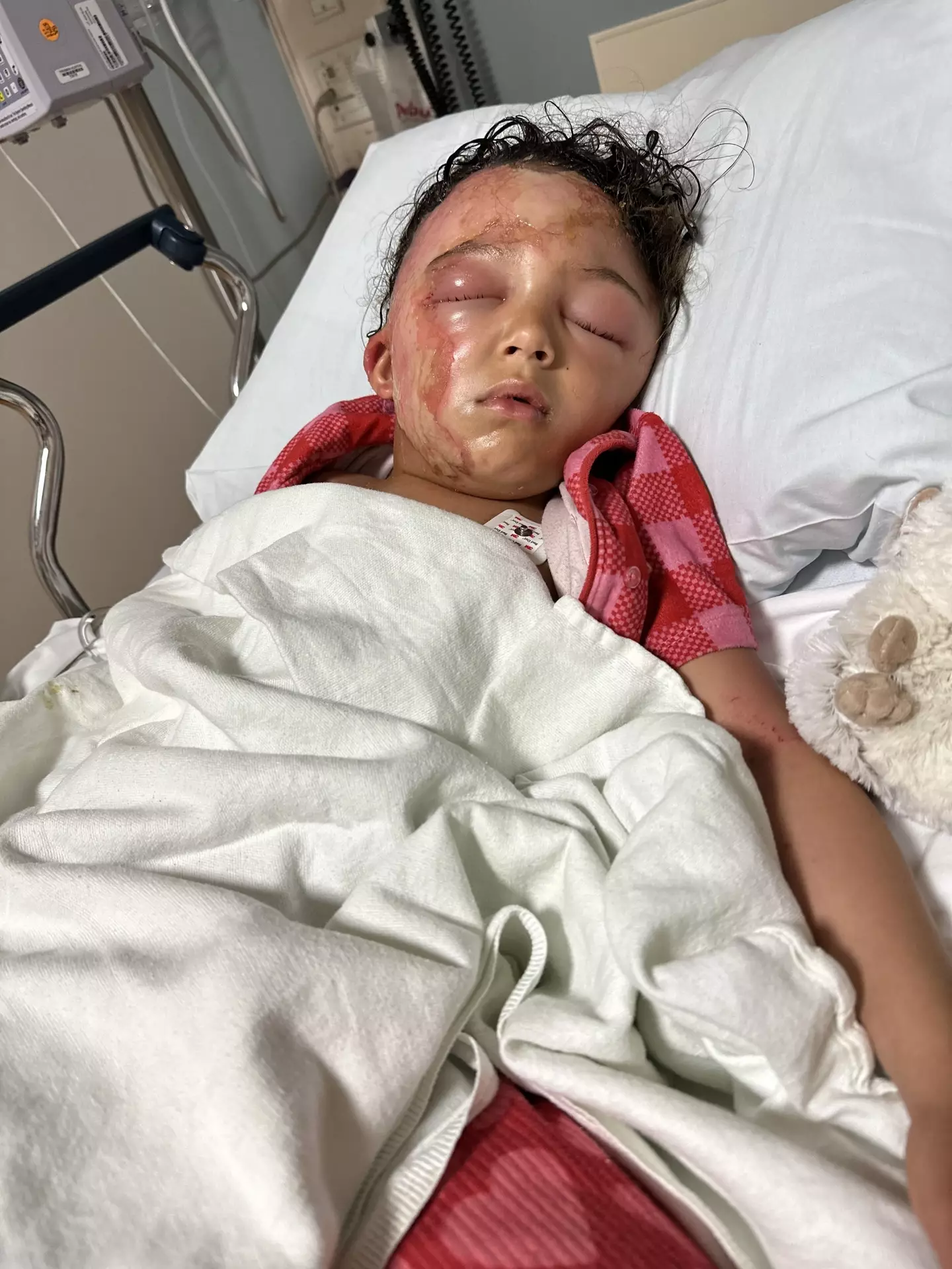 Brixx let out a 'blood curdling' scream. (Kennedy)