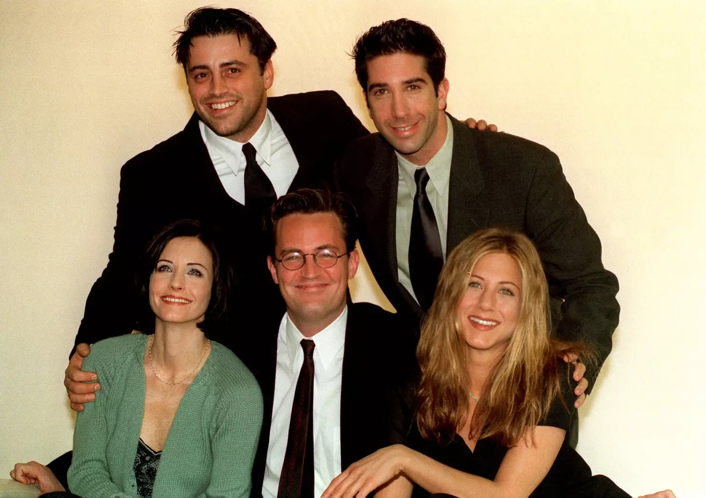 The Friends cast kept things purely...friendly (