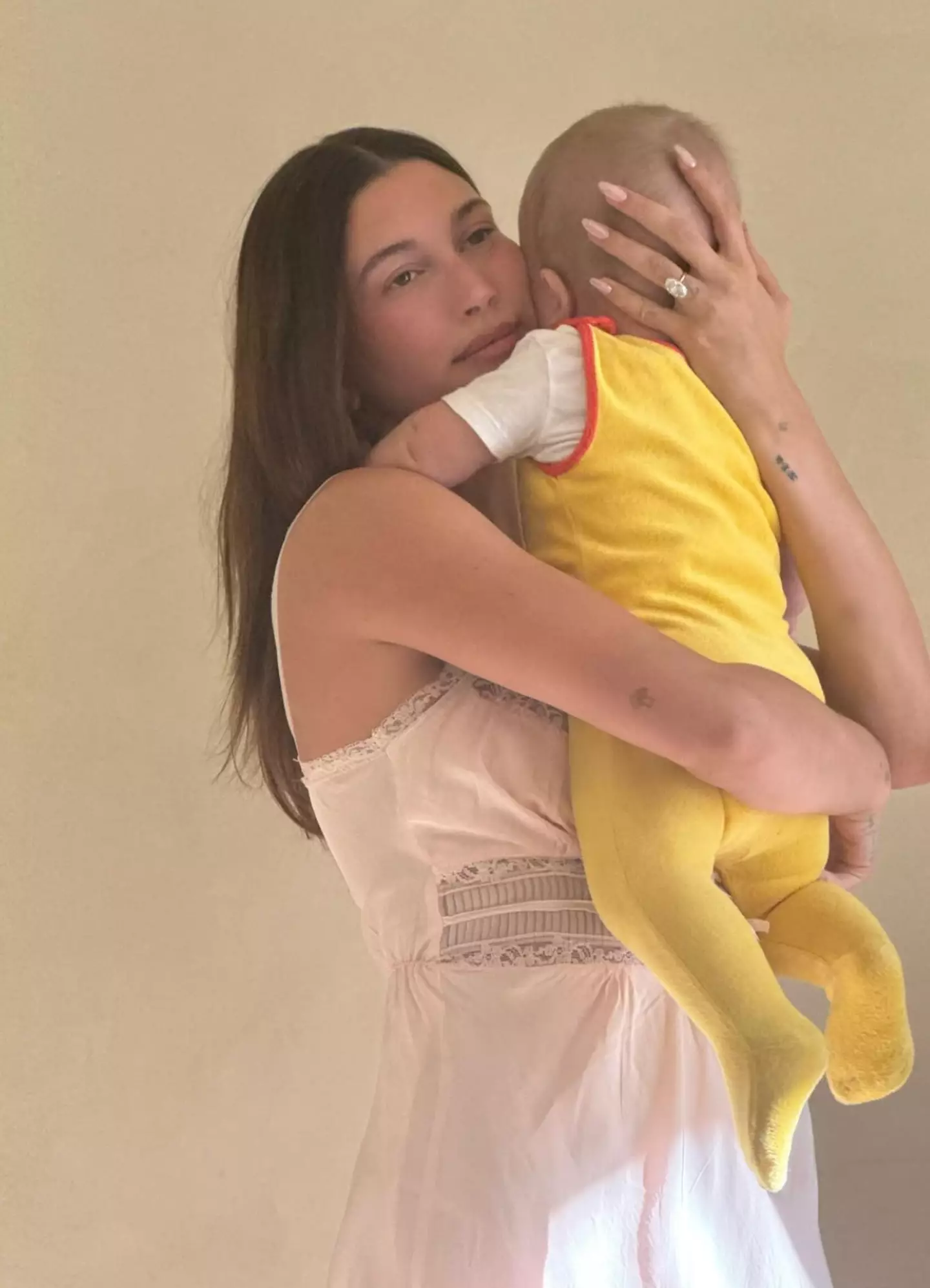 Hailey gave birth in August 2024 (Instagram/@haileybieber)