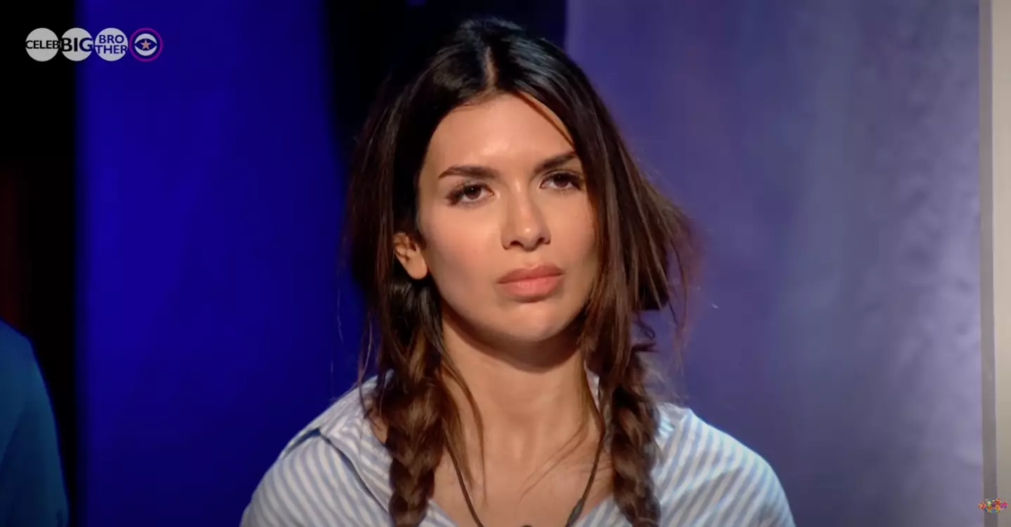 Ekin-Su was not happy after being booted off CBB.