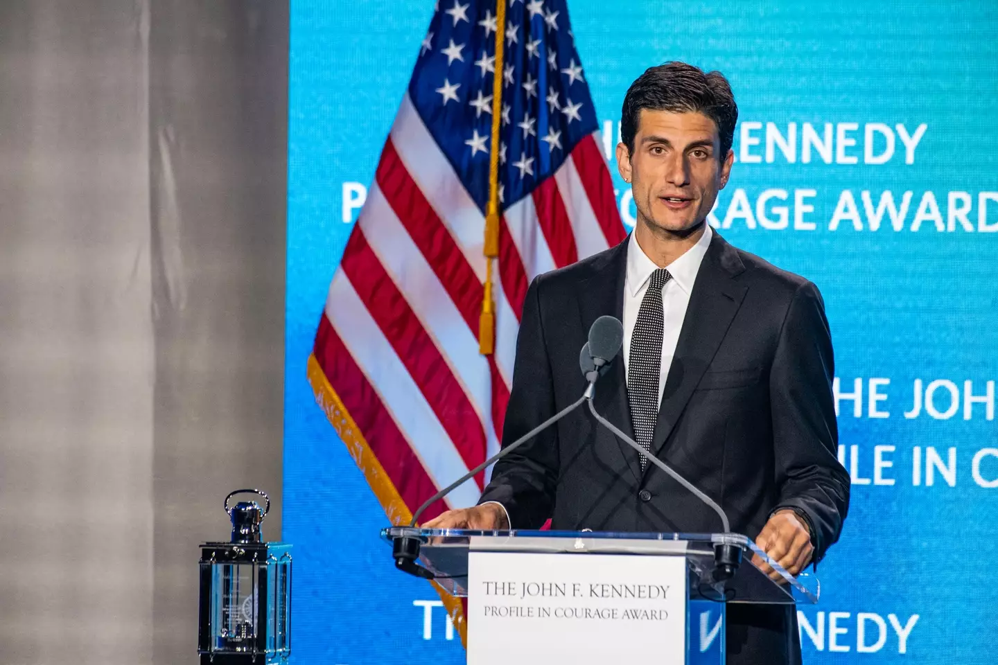 Schlossberg issued a fiery statement online (JOSEPH PREZIOSO/AFP via Getty Images)