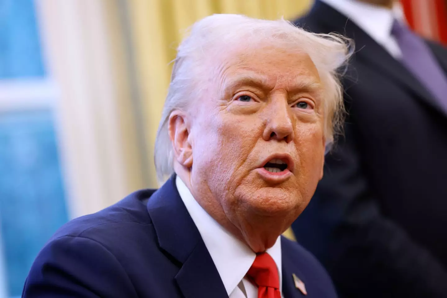 Trump has said he might run for a third term as president. (Chip Somodevilla/Getty Images/ Anna)