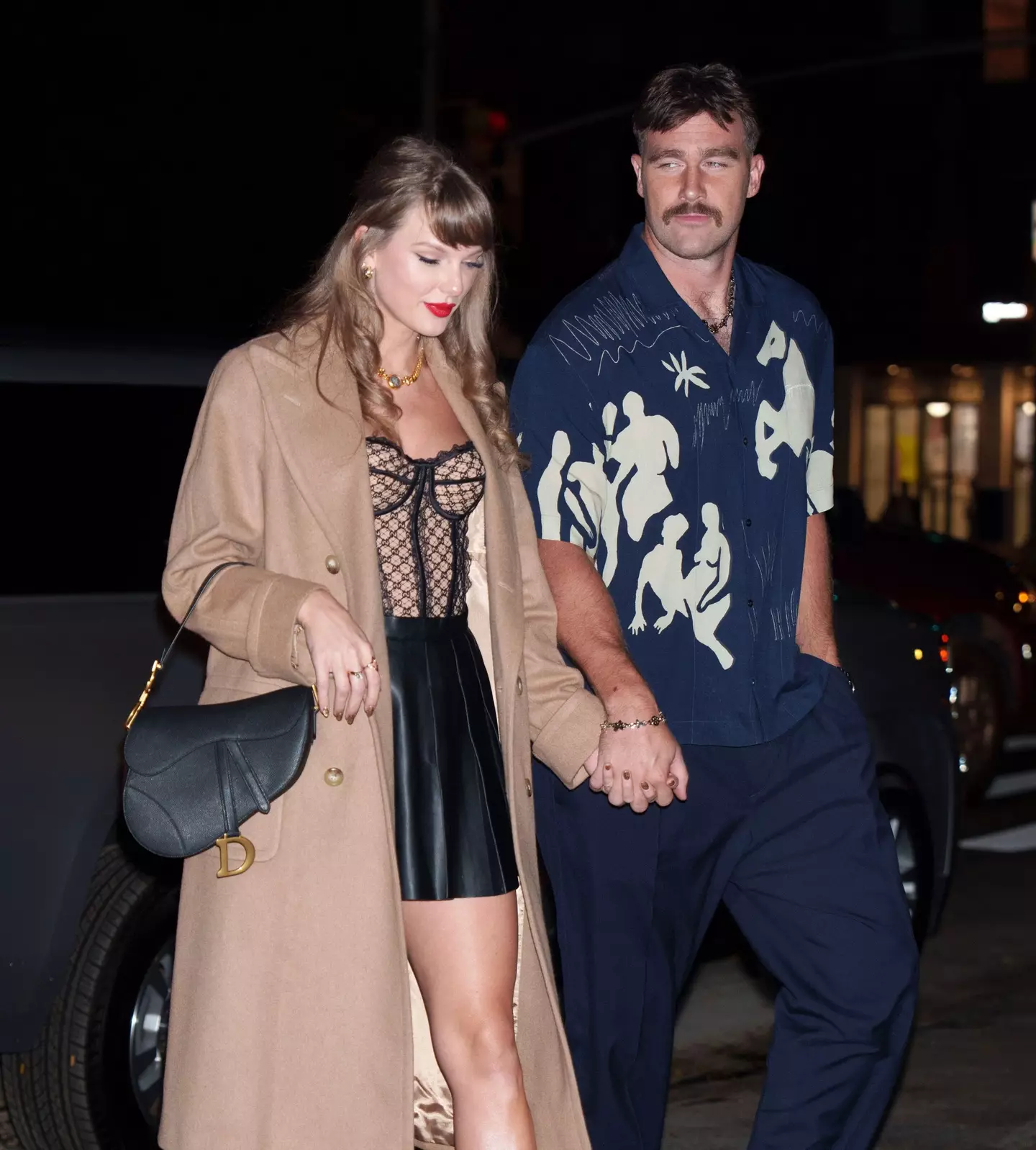Fans say Taylor didn't show her belly button until 2014 (Getty Images)