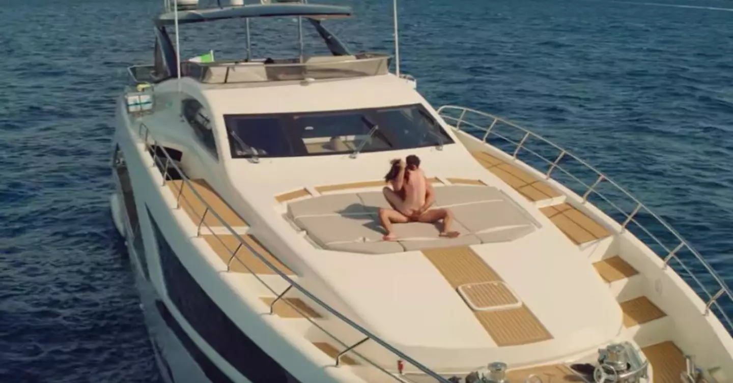 That yacht has seen some things... (