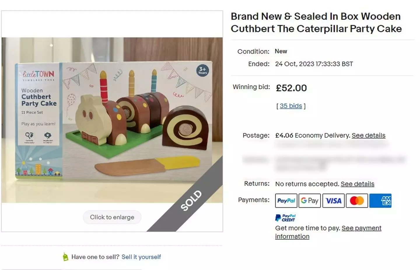 The toys can be purchased from Aldi stores for £8.99.