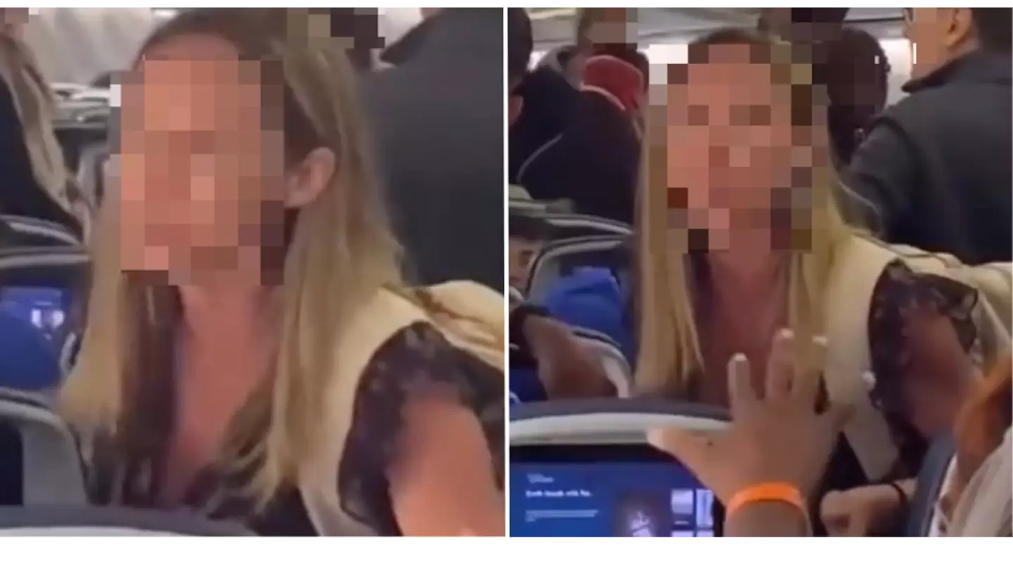 Woman screams at plane passenger who spent entire flight 'pushing her reclined seat'