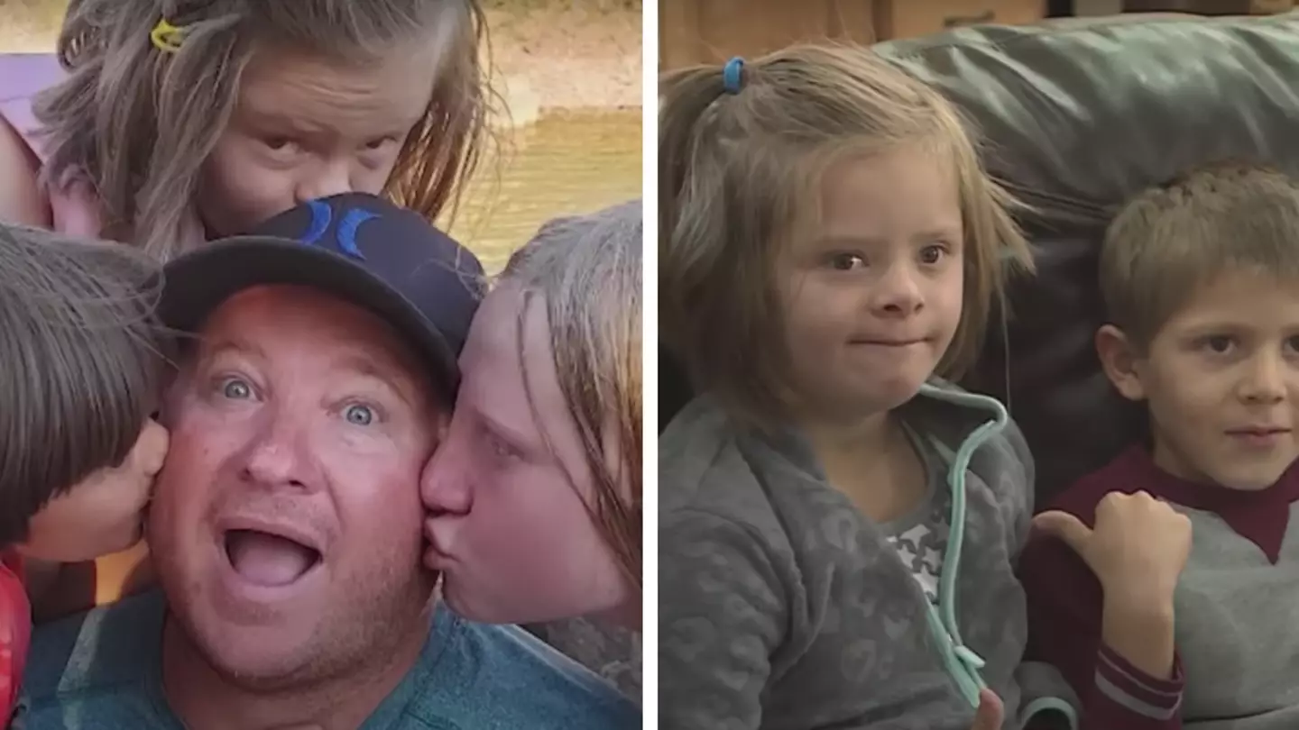 Single dad gives three siblings forever home after they switched foster homes 16 times